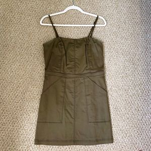 Urban Outfitters Olive Mini Dress